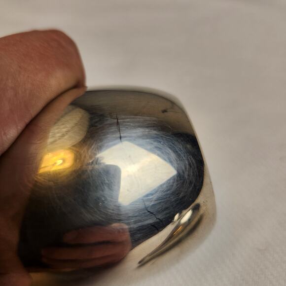 Allan Adler Sterling Silver Salt Pepper Shakers Modernist MCM Teardrop - Picture 11 of 11